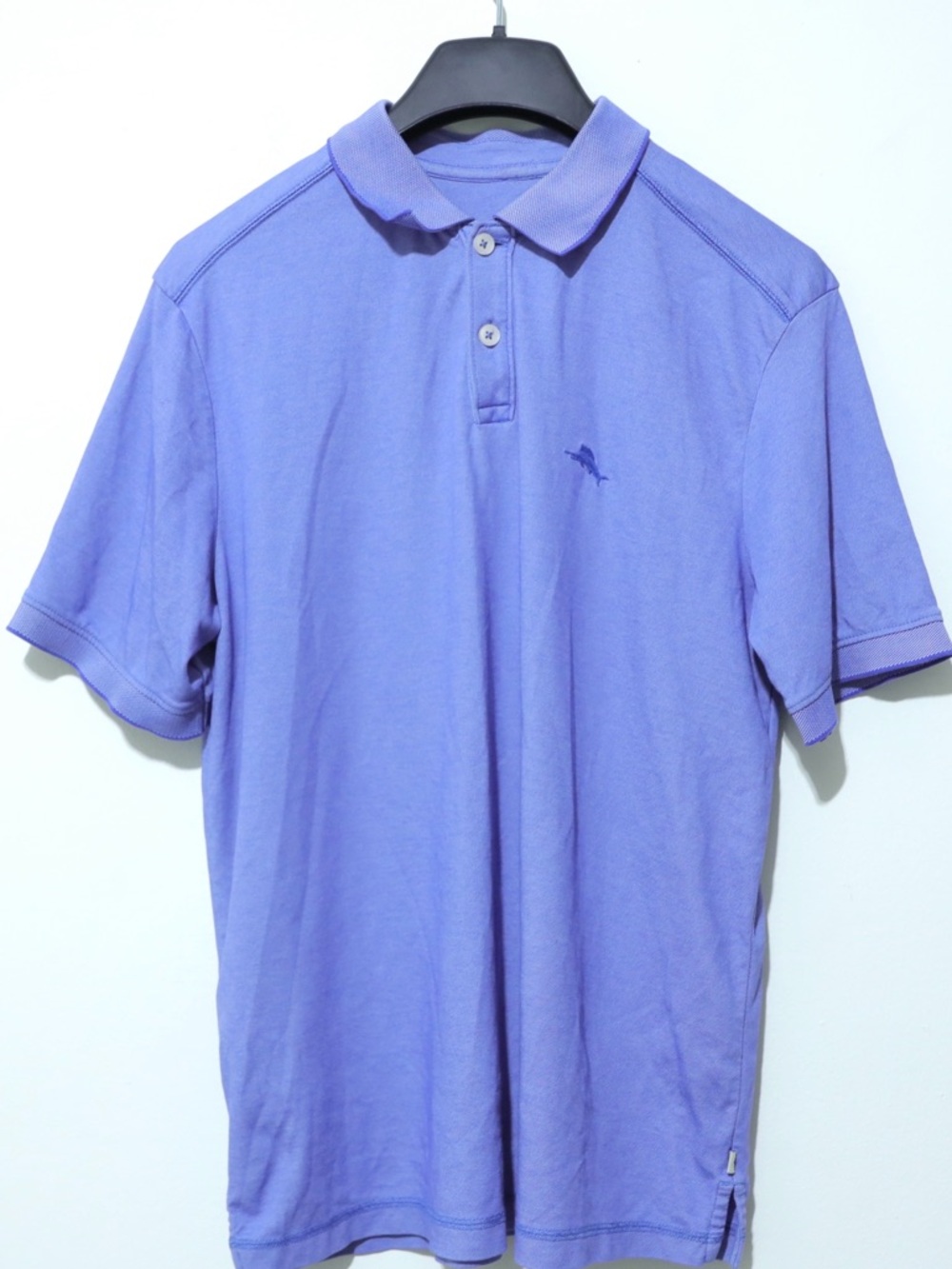 Tommy Bahama Polo Men’s Small Supima Cotton Blue Short Sleeve
